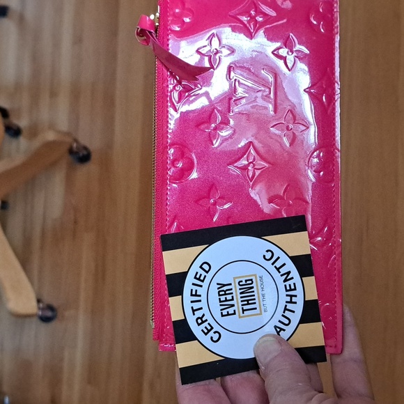 Louis Vuitton Fe'Licie Pochette Zip Pouch Insert in Monogram Vernis Leather - Picture 8 of 8